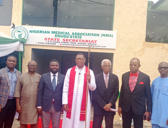 NMA Enugu Moves to Stem Medical Brain Drain, Unveils New Secretariat