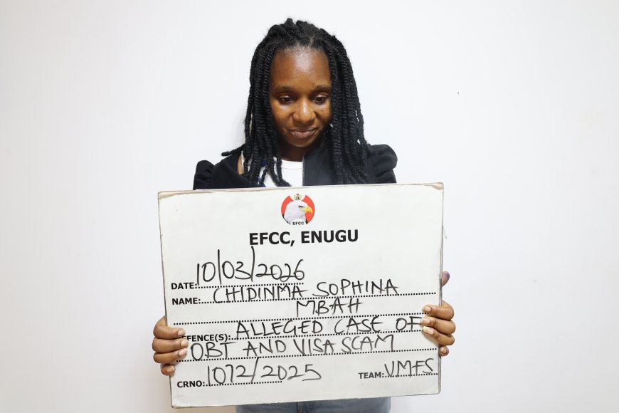 EFCC Arraigns Enugu Woman Over Identity Theft, Faces Separate N19m Fraud Case