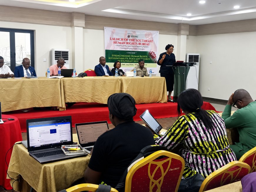 RULAAC Launches Southeast Human Rights Bureau as Ezeilo Calls for End to Impunity