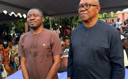 Watch, Read How Peter Obi Visited Kidney Patients Assembled by Okwuluora at Parklane, Enugu (VIDEO)