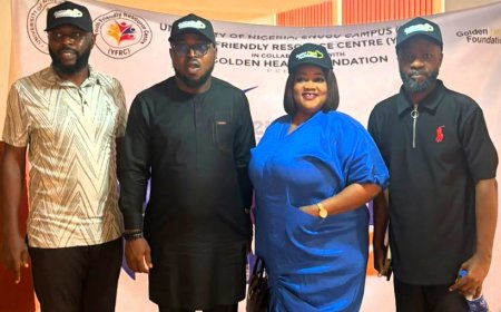 ENUGU: Golden Heart Foundation Marks Int'l Youth Day with Mindset Devt, Digital skills