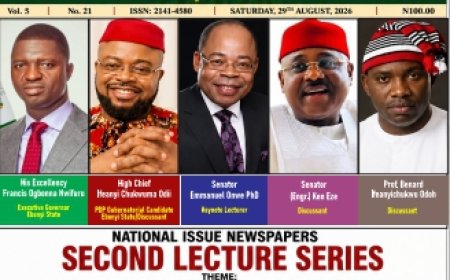 All Now Set for National Issue Newspapers’ Second Lecture Series
