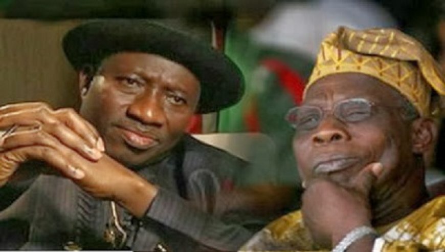 Jonathan, Obasanjo Raise Alarm Over Decline of Democracy in Africa