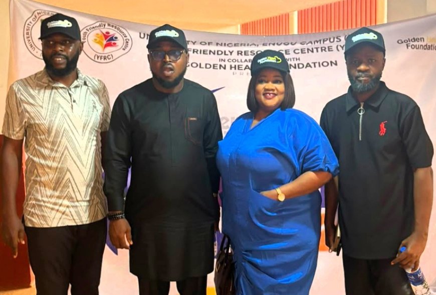 ENUGU: Golden Heart Foundation Marks Int'l Youth Day with Mindset Devt, Digital skills