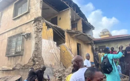 Mother, Four Children Die as Three-Storey Building Collapses in Ilorin