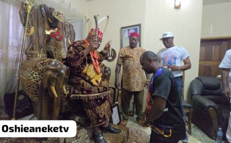 LG Poll: Okolo Receives Traditional Ofor as Campaign Train Visits Owelli