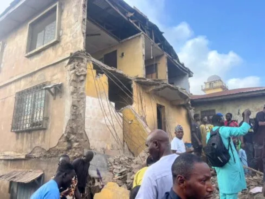 Mother, Four Children Die as Three-Storey Building Collapses in Ilorin