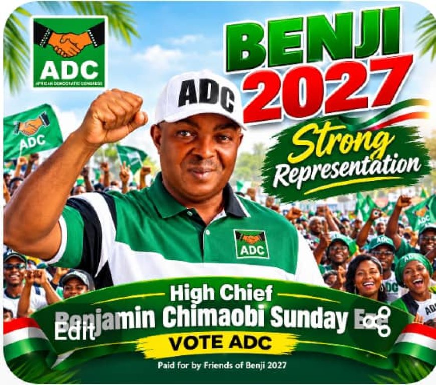 Momentum Builds for ADC as Atiku’s Online Votes Lead Boosts Benjamin Eze’s Campaign in Igboeze North/Udenu