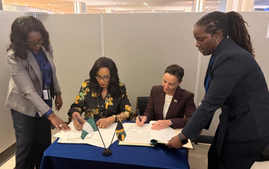 Nigeria, Jamaica Sign Technical Assistance Agreement