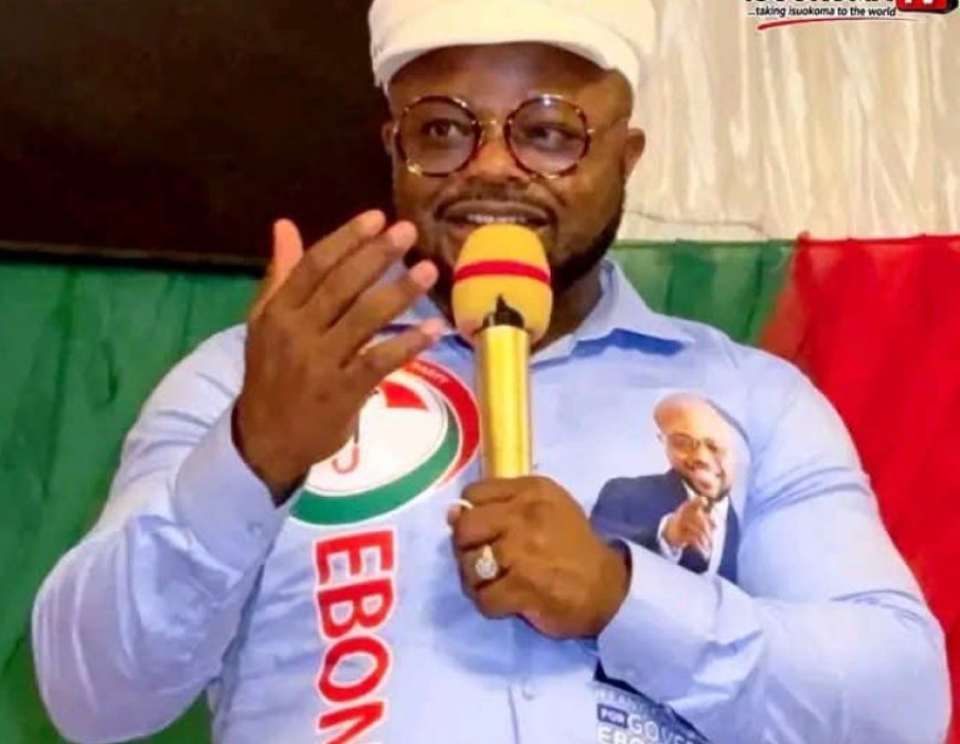 Ebonyi 2027: Odii Says Voters, Not Political Godfathers, Will Decide Governor