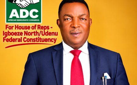 ADC: Eze Pledges Youth Unity, Skills Training, Enterprise Support in Igboeze North