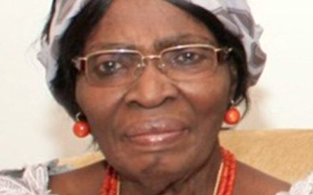 Okonjo-Iweala looses Mom, Prof. Kamene Okonjo, Dies at 96