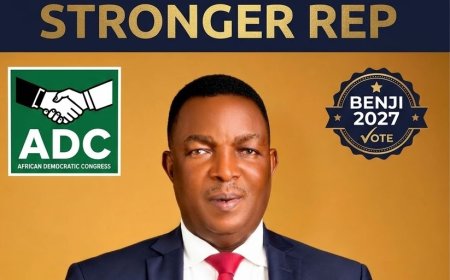 IGBOEZE NORTH/UDENU: Why Chimaobi Benjamin Eze, Why Obollo? The Case for Equity in 2027