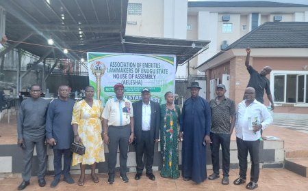 Ex- Enugu Assembly Members Reaffirm Support For Mbah's Re- Election