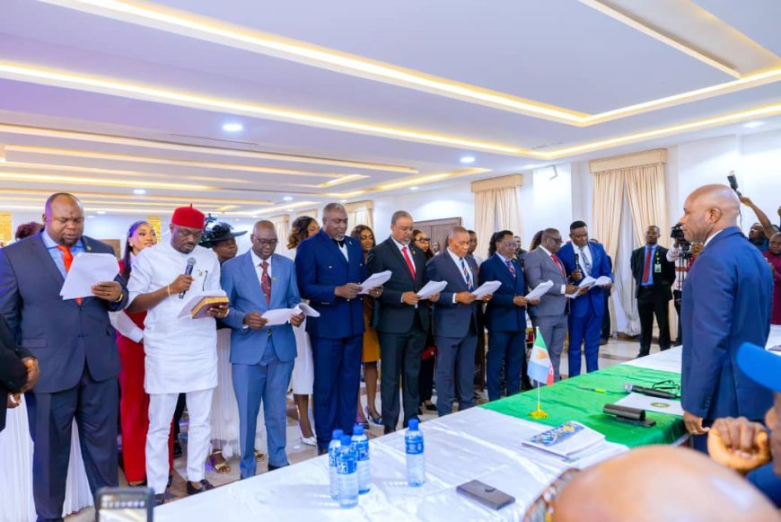 Mbah Charges LG Chairmen to Take Government to the Grassroots, Tackle Poverty