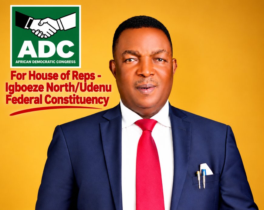 ADC: Eze Pledges Youth Unity, Skills Training, Enterprise Support in Igboeze North